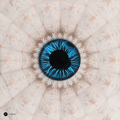 newgen posterjo #85 3d c4d eye joansterjo minimal modern octane render posterchallenge render retina