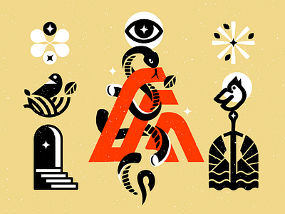 SNAKE by matthieumartigny on Dribbble