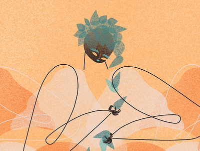 Climate change and individual responsibility for Cream Magazine art direction digital 2d editorial illustration illustration