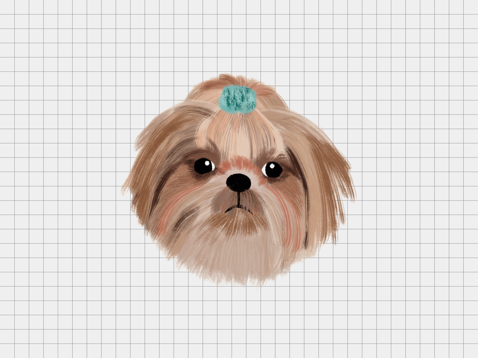 Dog Circle GIF Loop animal animate animation dog dog illustration gif illustration loop motion graphic motion graphics pet puppy