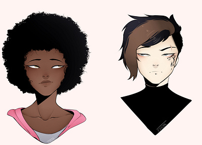 OCs 2 illustration original character originalcharater