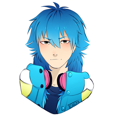 Aoba fan art illustration