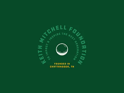 KM Foundation brand identity branding design foundation golf illustration logomark logotype youth