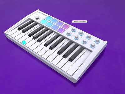 3D Configurator - Keyboard 3d 3d design 3d web ar configurator product product design purple ui vectary visualization vr