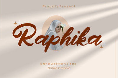 Raphika Handwriting Script branding film font font script font wedding handwriting handwrittend monoline packaging print font product script