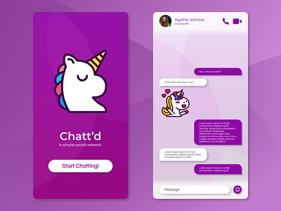 DailyUI #13 Direct Messaging dailyui dailyui013 dailyuichallenge direct messaging ui