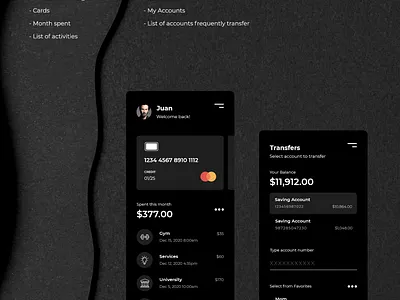 Bank app concept app bank banking app concept design ui ux