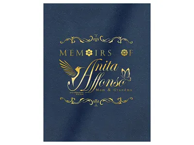 Grandma Memoirs - Book Cover book cover digital production graphic design illustration
