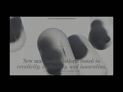 Multimedia Platform Scroll Animation animation interaction interface motion promo typography ui ux video web website zhenya zhenyary