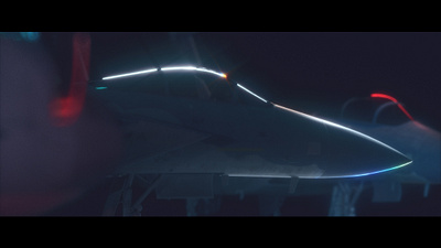 F-15_01 3d airplane c4d cinema4d f15 jet octane plane rainbow