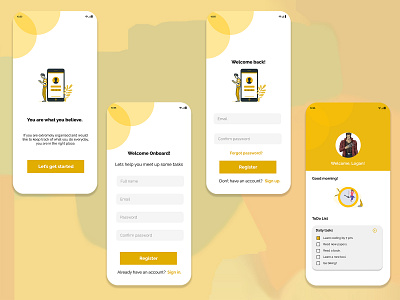 ToDo App design figmadesign simple design ui uidesign ux