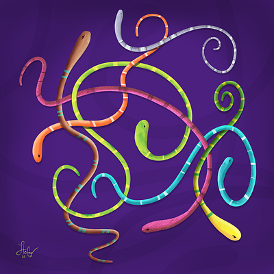 A bunch of worms
