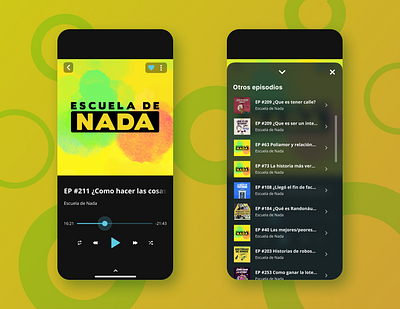 Player app dailyui design mobile music player podcast ui