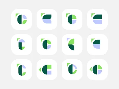 Click Social - Logo exploration branding c construction cursor explore geometry grid letter localisation logo modern monogram monogram logo vector