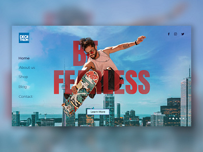 Be Fearless design ui uiux uiuxdesign ux ux design uxui web web design website