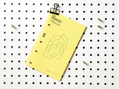 LA FABRIQC branding brutalism colorful construction construction logo deconstruction design ecofriendly ecology mouvement social