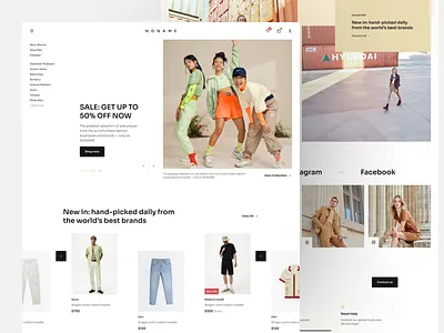 Noname - Luxury e-commerce design e commerce ecomerce ecommerce inspiration online shop online store shop shop web store store app store web store web design ui ui design ux ux design web