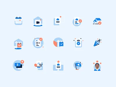 2021 icons style agent app brand home house icons iconset product icon real estate ui