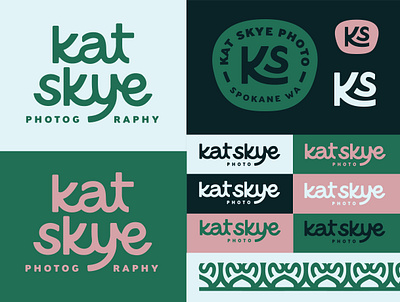 Kat Skye Photo Reject 1 badge branding branding design color color palette design lettering lettering logo logo monogram patch photography pin type typography wordmark