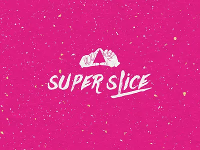 Super Slice | Branding 80s style 90s brand identity branding branding design graphic design illustration logo logo design pizza restaurant