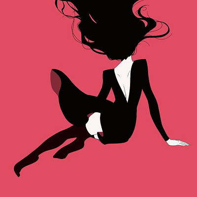 Flow. character design illustration limited palette procreate procreate art