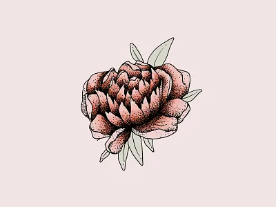 Baby Peony colorful design digital illustration digital painting drawing illustration marker micron pen pastel sketch