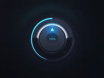 Audio Knob GUI design element audio design designer gui gui design knob plugin user interface vst vst plugin