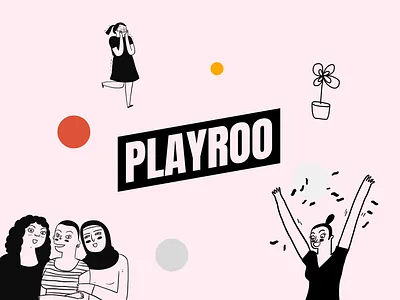 Playroo agency branding design entertainment flat identity design illustration interface logo packapacka product design social media tv ui web design