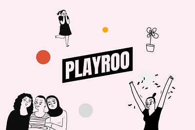 Playroo agency branding design entertainment flat identity design illustration interface logo packapacka product design social media tv ui web design