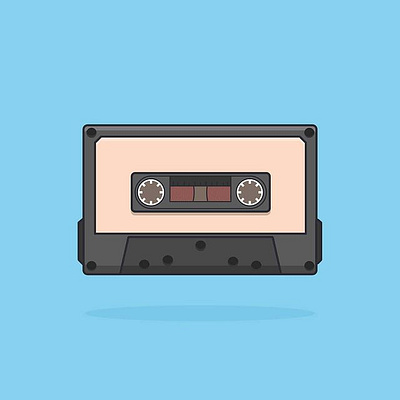 Cassette flat illustration illustrator illustrator flat design vector vector vector flat design illustration vector flat illustrator design vector illustration flat design vector illustrator vector isometric vectorart