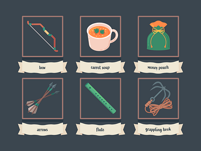 RPG Class Inventory: Archer illustrator rpg