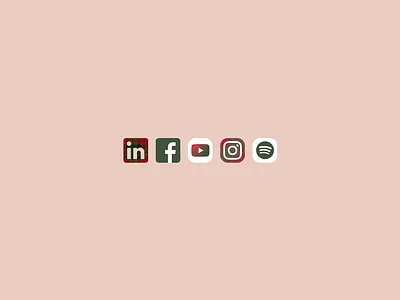 DailyUI005. App Icon app app icon christmas color daily ui 005 dailyui dailyui 005 design facebook figma icon instagram linkedin spotify ui ux visual design web youtube