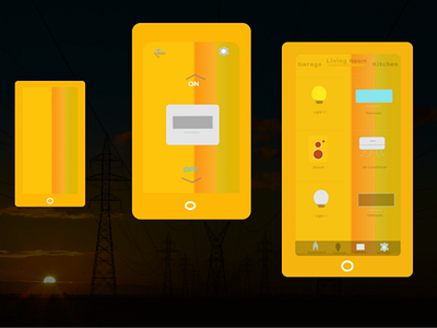 Weekly UI::06AC - Smart Home Controller ui ux svg spa thymeleaf