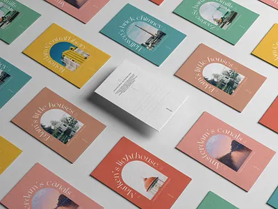 Windows from the Netherlands - Postcards design analog photography branding design graphic design netherlands postcard postcard design print design travel typography