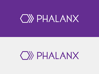 Phalanx branding design logo