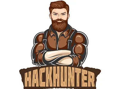 Brand Identity For HACKHUNTER logo logodesigns logotype