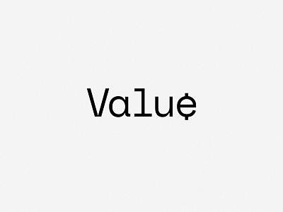 Value logotype design graphic design illustration illustrator logo logo design logo designer logodesign logodesigner logotype type typo typography value value logo vector