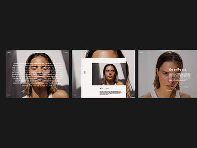SKEN web art direction brand design branding experience design graphic layout minimal modern screen screen design skin care skincare user interface visual identity web design web development