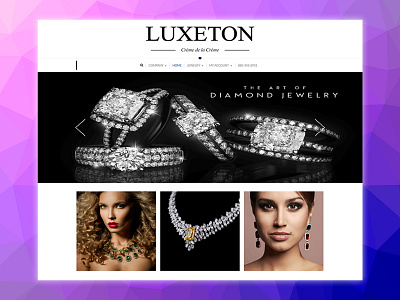 LUXETON - Homepage developer homepage product page