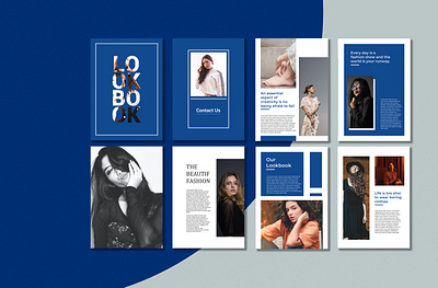 Fashion Lookbook banner design booklet brand identity brochure brochure design brochuredesign business profile business proposal catalog design graphic design logo typography ui ux white paper