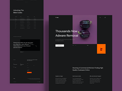Muir – UI Kit for Sketch and Figma agency website call to action clean ui creative design custom desktop grid interface minimal design minimalism portfolio pricing trend 2020 website design