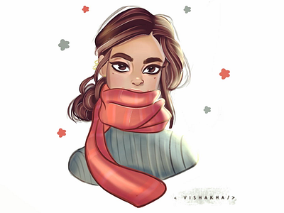 December 🍂 art characterdesign christmas december design digital illustration illustration procreate vector winter