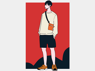 Kageyama Fan Art animeart haikyuu illustration illustration art illustrator photoshop