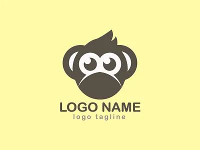 Monkey Character Logo Design branding desain desain logo desaingrafis desainlogo design logo logo design logodesign logos