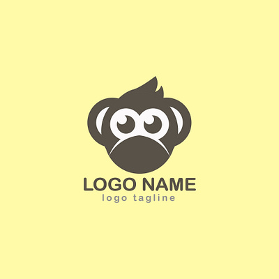 Monkey Character Logo Design branding desain desain logo desaingrafis desainlogo design logo logo design logodesign logos