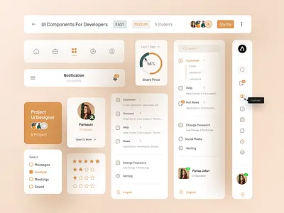Component 🔥 app buttons carts checkbox components dashboard design design system dropdown fields finance illustration input input box menu minimal mobile navigation tabs ui