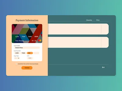 Payment by credit card design minimal ui ux website арт