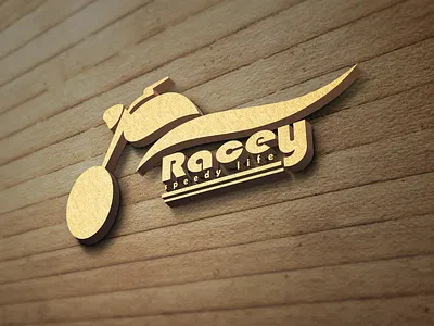 Racey bike logo design branding design logo vector