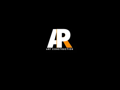 APR Construction Logo | Designed by Deepflax branding deepflax design icon illustration illustrator logo logo design logodesign typography