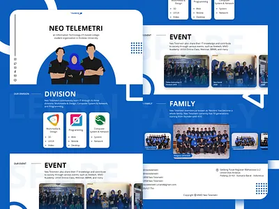 Neo Telemetri Landing Page dailyui dailyui 003 dailyuichallenge homepage illustration interface landing page landing page design landing page ui ui uidesign uiux uiuxdesign web webdesign